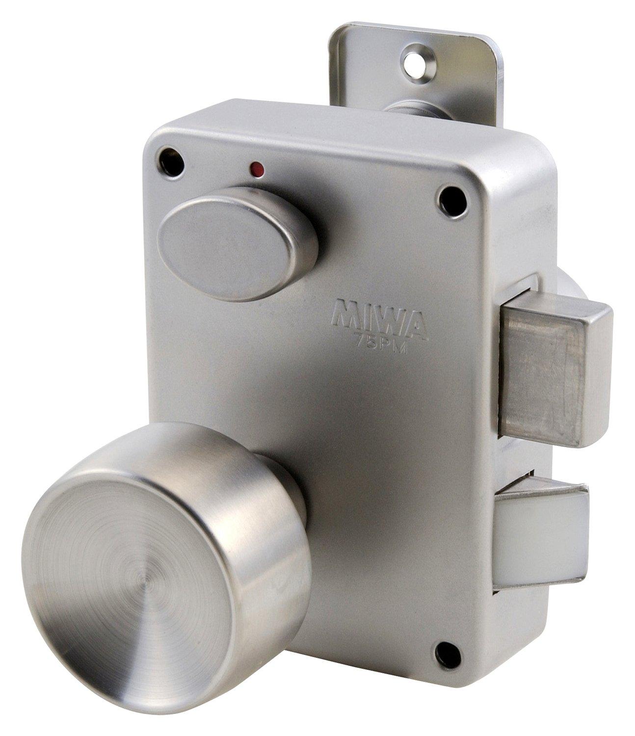 Miwa Lock Easy Replacement Door Lock, Surface Mount Box Lock Series U9PMK-HS, Outward Opening, Left-Handed, 10895
Miwa Lock Easy Replacement Door Lock, Surface Mount Box Lock Series U9PMK-HS, Outward Opening, Left-Handed, 10895