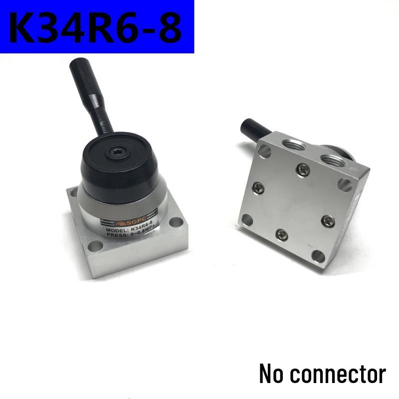 Pneumatic Rotary Valve Ventilation Switch for Cylinder Control (Model K34R6-8/K34R6-8D)
Pneumatic Rotary Valve Ventilation Switch for Cylinder Control (Model K34R6-8/K34R6-8D)