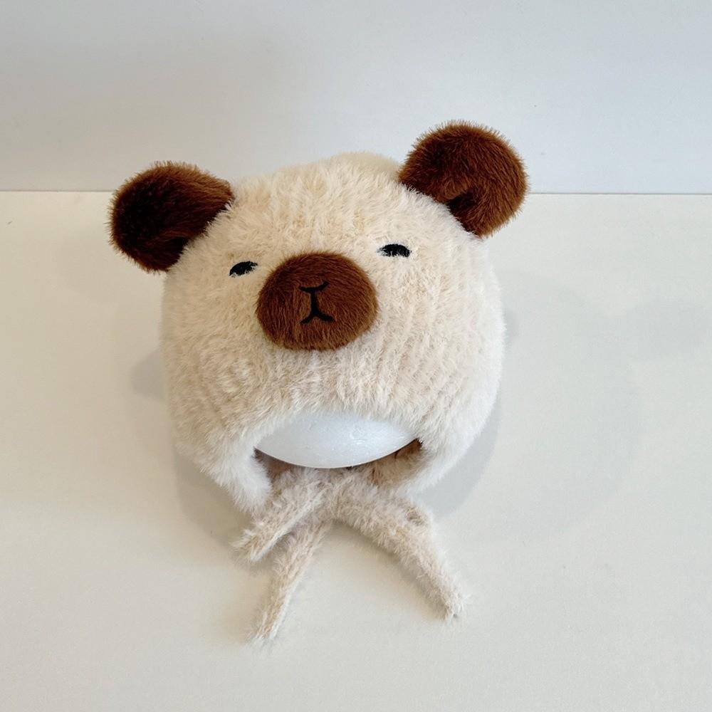 Cute Cartoon Capybara Knitted Hat Windproof Ear Protection Cap Fashion Beanie Bonnet Kids бежевий
Cute Cartoon Capybara Knitted Hat Windproof Ear Protection Cap Fashion Beanie Bonnet Kids бежевий