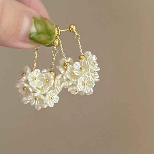Silver Needle Pearl Flower Earrings Spring and Summer New Small Fresh Earrings Fashion Light Luxury Temperament Earrings
Silver Needle Pearl Flower Earrings Spring and Summer New Small Fresh Earrings Fashion Light Luxury Temperament Earrings