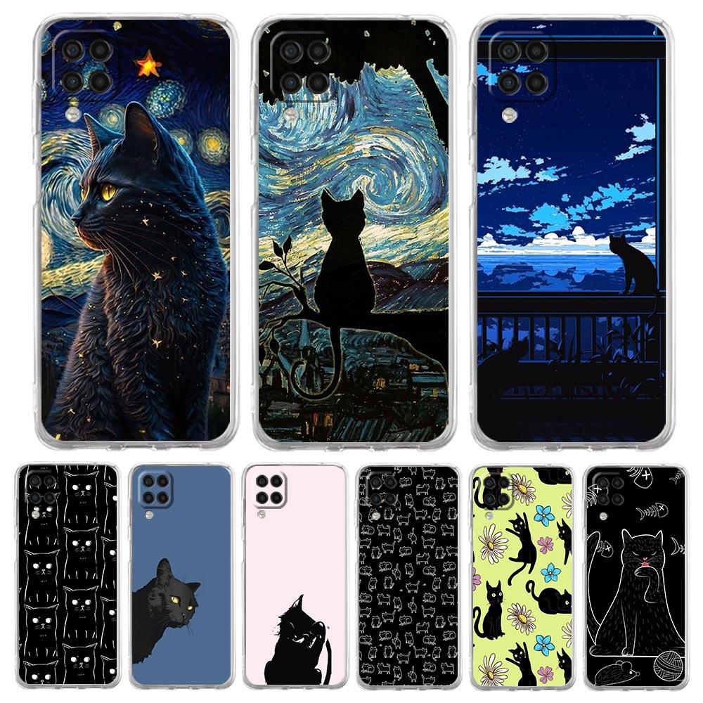 Милый чехол для телефона с рисунком черного кота для Samsung Galaxy A13 A51 A71 A21S A12 A11 A31 A52 A41 A23 A53 A73 A32 5G A03S, прозрачный чехол
Милый чехол для телефона с рисунком черного кота для Samsung Galaxy A13 A51 A71 A21S A12 A11 A31 A52 A41 A23 A53 A73 A32 5G A03S, прозрачный чехол