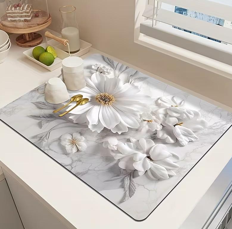 1pc Absorbent Bathroom Floor Mat for The Restroom Countertop Drainage Mat Drying Mat for Tableware and Coffee Mats Decoration 40cm x 60cm
1pc Absorbent Bathroom Floor Mat for The Restroom Countertop Drainage Mat Drying Mat for Tableware and Coffee Mats Decoration 40cm x 60cm