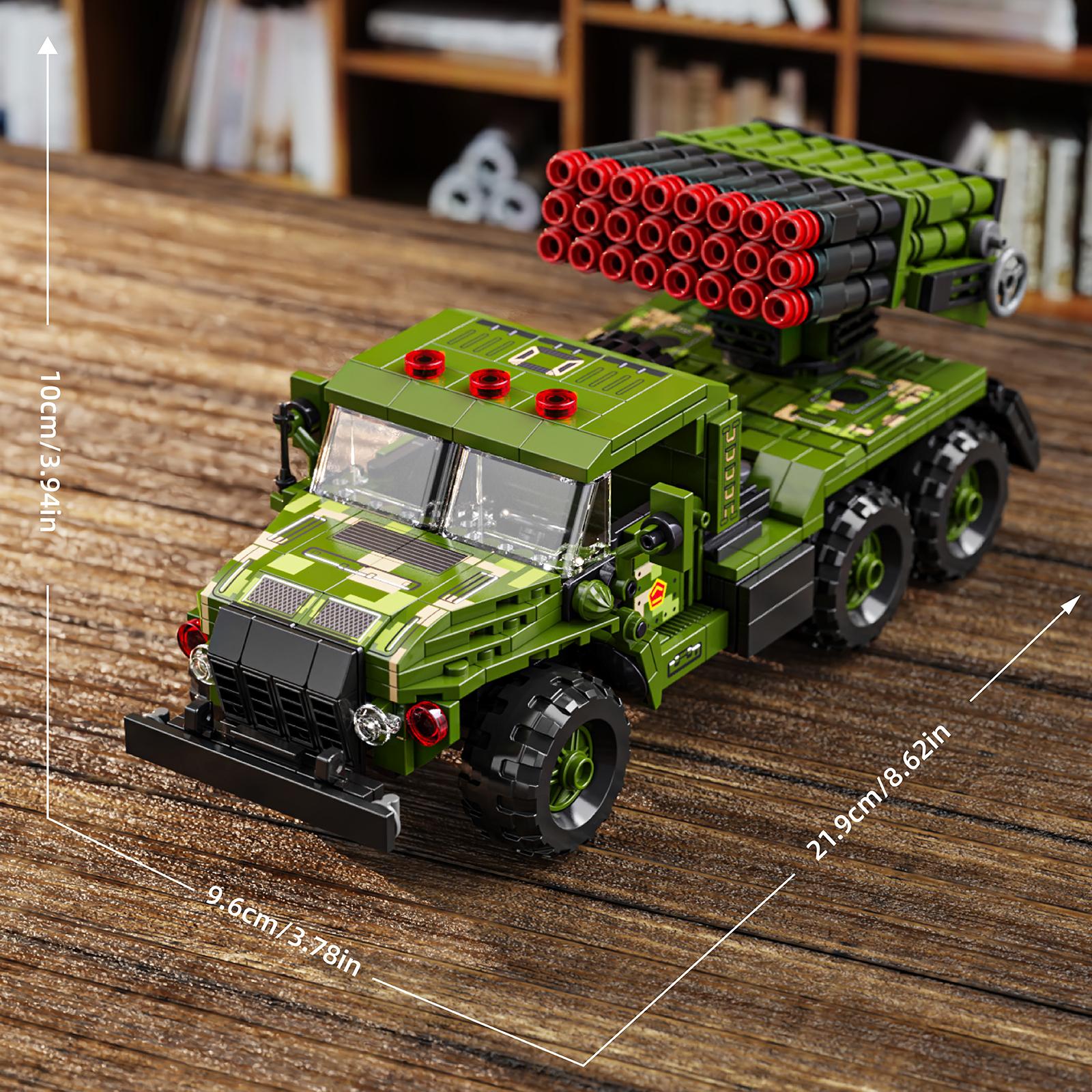 746PCS Missile Vehicle Building Blocks Toys Model Green Rocket Vehicle Assemble Puzzle Bricks Toy Sets For Kid Ornament Gifts
746PCS Missile Vehicle Building Blocks Toys Model Green Rocket Vehicle Assemble Puzzle Bricks Toy Sets For Kid Ornament Gifts