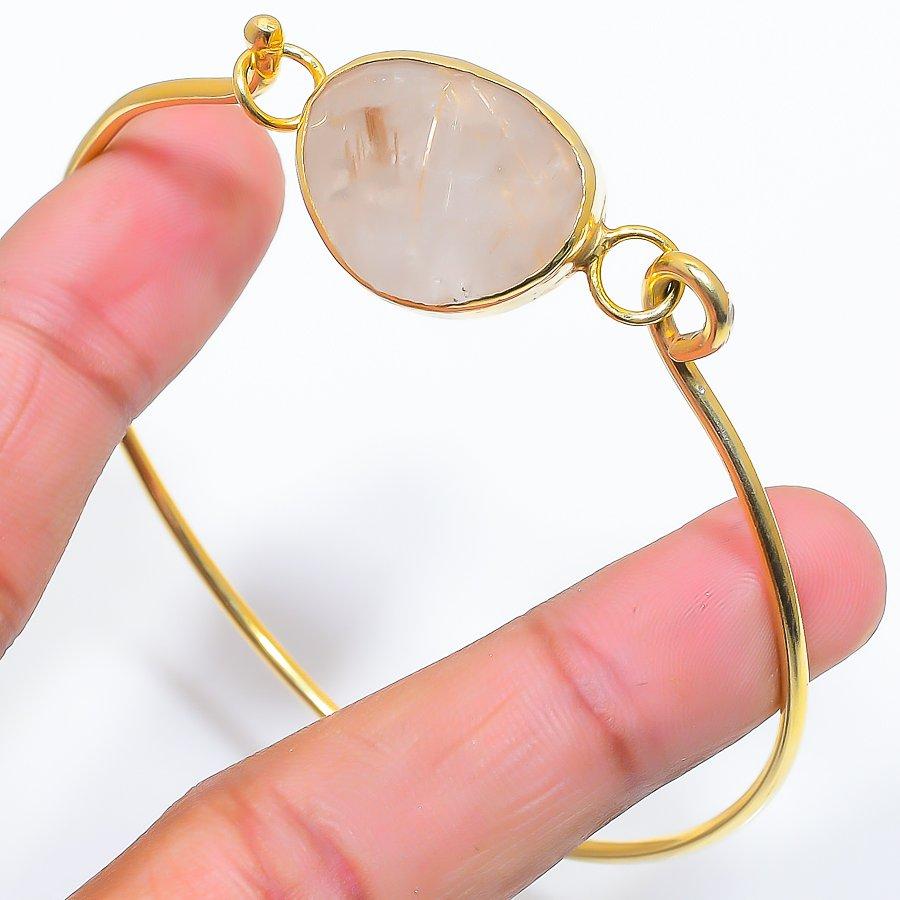 Rose Quartz Gemstone Handmade 925 Sterling Silver Cuff Bangle Adjustable GK-6161
Rose Quartz Gemstone Handmade 925 Sterling Silver Cuff Bangle Adjustable GK-6161