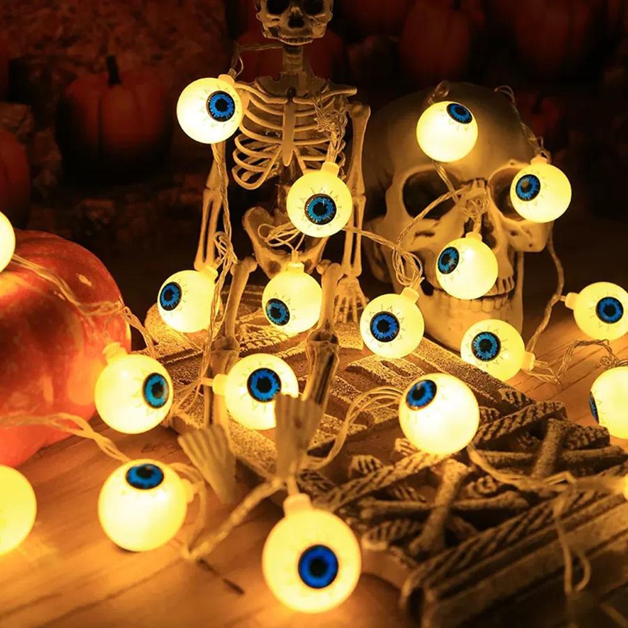 LED Halloween Ghost Eye Light String Festival Horror Atmosphere Decorative Light Solar Eye Color Light String Light 1.5m 10led-battery теплый белый
LED Halloween Ghost Eye Light String Festival Horror Atmosphere Decorative Light Solar Eye Color Light String Light 1.5m 10led-battery теплый белый