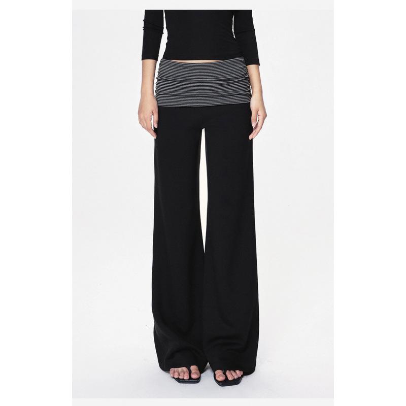Spring/Summer 2026 American Retro Color Block Wide Leg Maternity Pants: Loose Casual Outerwear XL чорний
Spring/Summer 2026 American Retro Color Block Wide Leg Maternity Pants: Loose Casual Outerwear XL чорний