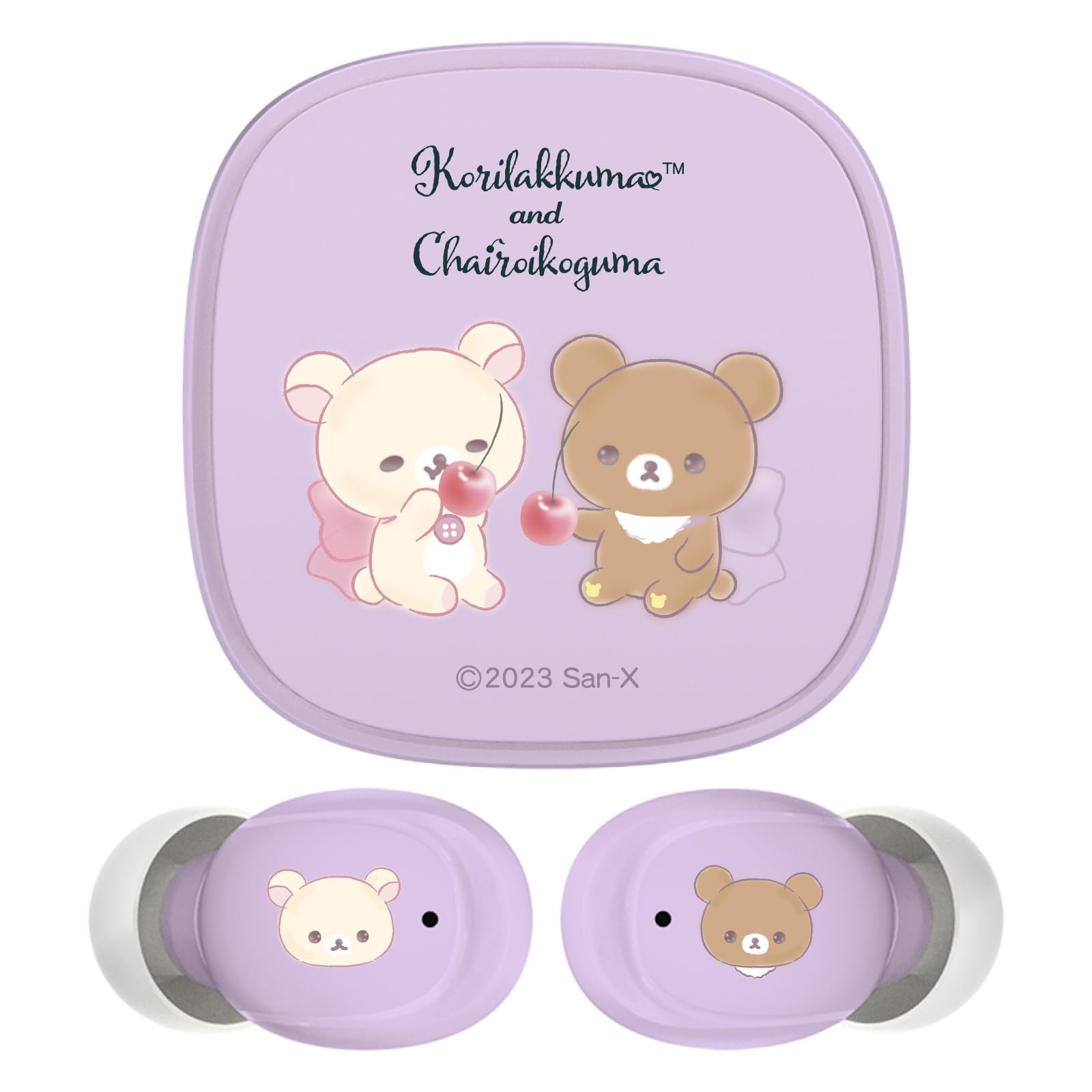 Rilakkuma Completely Wireless Earphones Latest Bluetooth IPX4 Waterproof SBC AAC Codec Compatible SX-BS75 (Purple) 5.3 [Gift/Present/Cute/Pastel
Rilakkuma Completely Wireless Earphones Latest Bluetooth IPX4 Waterproof SBC AAC Codec Compatible SX-BS75 (Purple) 5.3 [Gift/Present/Cute/Pastel