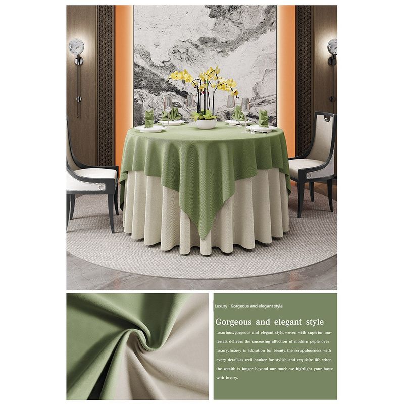 Утолщенный Ресторан Дин Рум Для Дома круглая Скатерть Matcha Green 16 + cream white 01 Special 1.4 table
Утолщенный Ресторан Дин Рум Для Дома круглая Скатерть Matcha Green 16 + cream white 01 Special 1.4 table