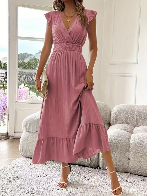 Women s Elegant V-Neck Bodycon Mini Dress Slim Fit Party Evening Summer Dress Plus Size S-3XL M рожевий
Women s Elegant V-Neck Bodycon Mini Dress Slim Fit Party Evening Summer Dress Plus Size S-3XL M рожевий