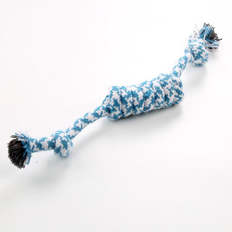 Candy Festival Double Knot Cotton Rope Pet Tug Toy 35g - 28cm
Candy Festival Double Knot Cotton Rope Pet Tug Toy 35g - 28cm