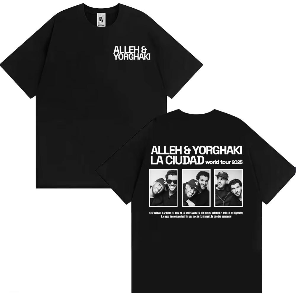 Alleh & Yorghaki La Ciudad Worid Tour 2026 Merch Tee Shirt Men s Clothing Harajuku Hip Hop Tshirt Vintage Comfort Cotton T-sh... 5XL
Alleh & Yorghaki La Ciudad Worid Tour 2026 Merch Tee Shirt Men s Clothing Harajuku Hip Hop Tshirt Vintage Comfort Cotton T-sh... 5XL
