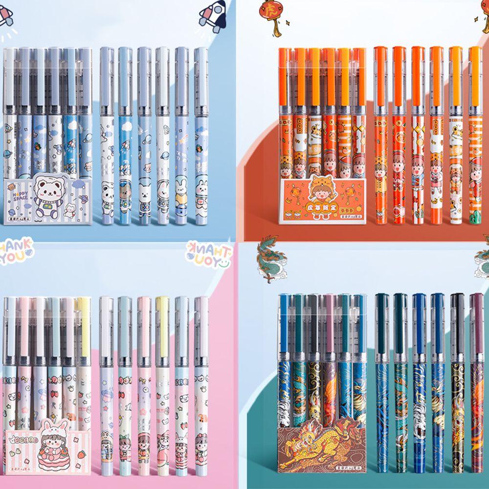 Товары для офиса, письменные принадлежности, шариковая ручка, гелевая ручка, прямая шариковая ручка с жидким роликом, ручка для подписи