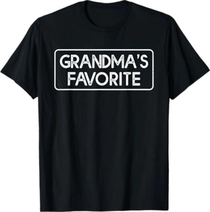 I m Grandma s Favorite Funny Grandson Granddaughter Humor T-Shirt M
I m Grandma s Favorite Funny Grandson Granddaughter Humor T-Shirt M