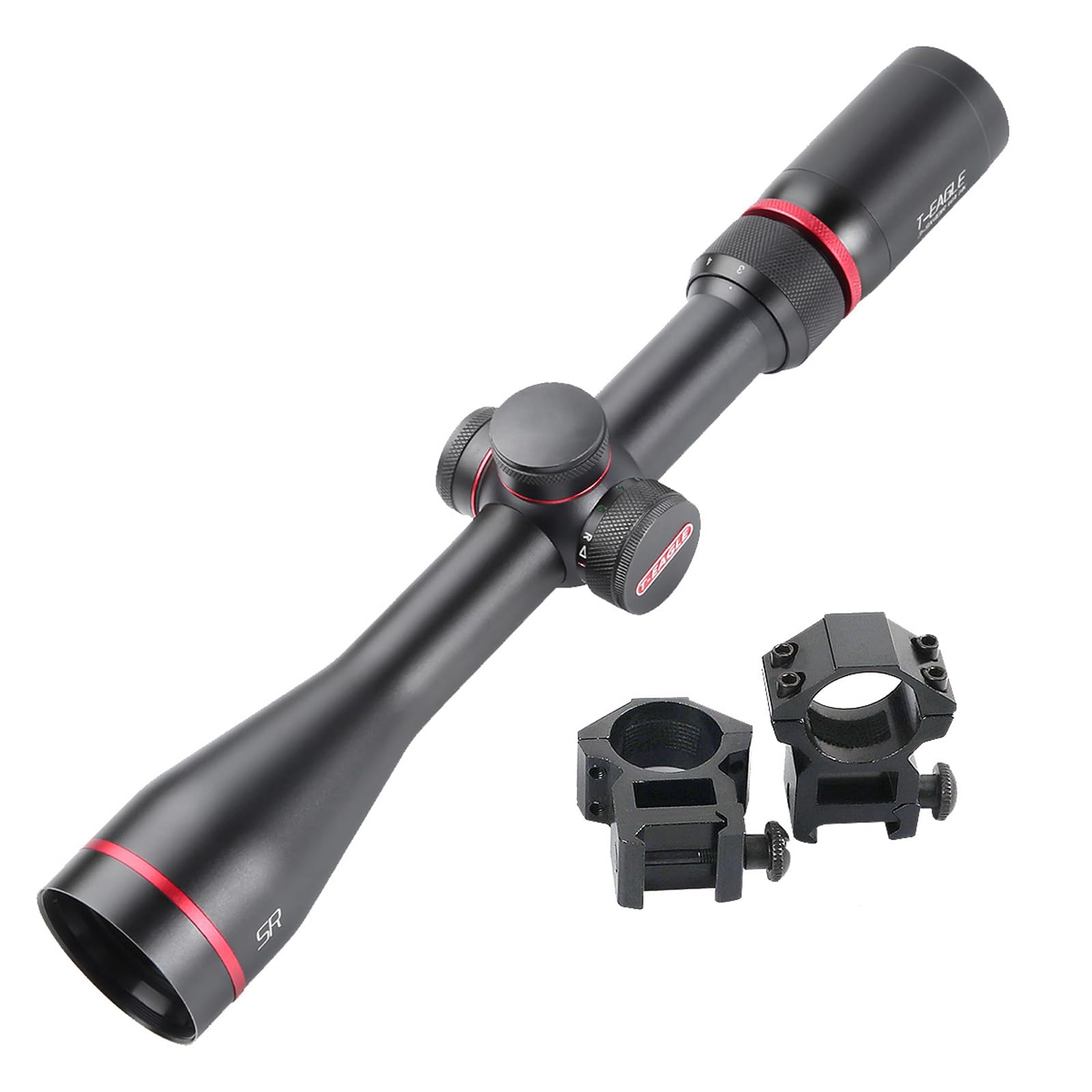 SKEERY Оптичний приціл, 3-9x40IR Змінний зум, Сумісний з айрсофтом, Включає високе кільце кріплення 20 мм
SKEERY Оптичний приціл, 3-9x40IR Змінний зум, Сумісний з айрсофтом, Включає високе кільце кріплення 20 мм