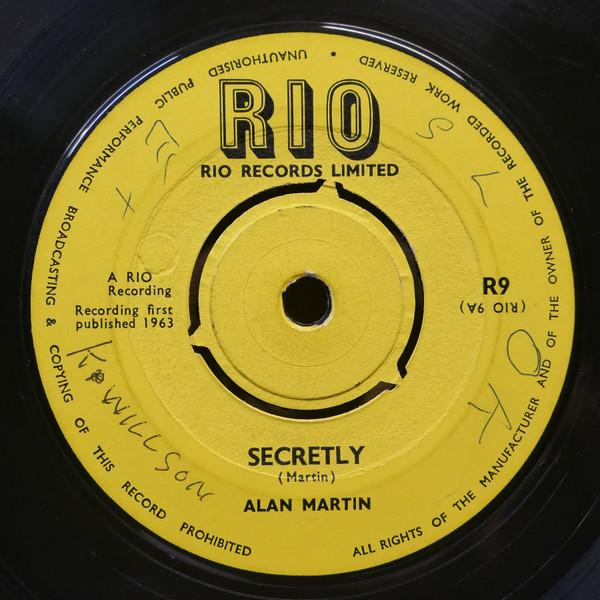 7inch Record ALAN MARTIN Secretly Fortune And Fame R9 Rio UK 196 UK Reggae Ska Dub Used
7inch Record ALAN MARTIN Secretly Fortune And Fame R9 Rio UK 196 UK Reggae Ska Dub Used