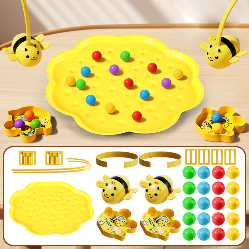 Interactive Educational Toys Bee Fishing Battle Table Games,Multi-Player Group Play Board Game-Little Honeybee for Kids Family
Interactive Educational Toys Bee Fishing Battle Table Games,Multi-Player Group Play Board Game-Little Honeybee for Kids Family