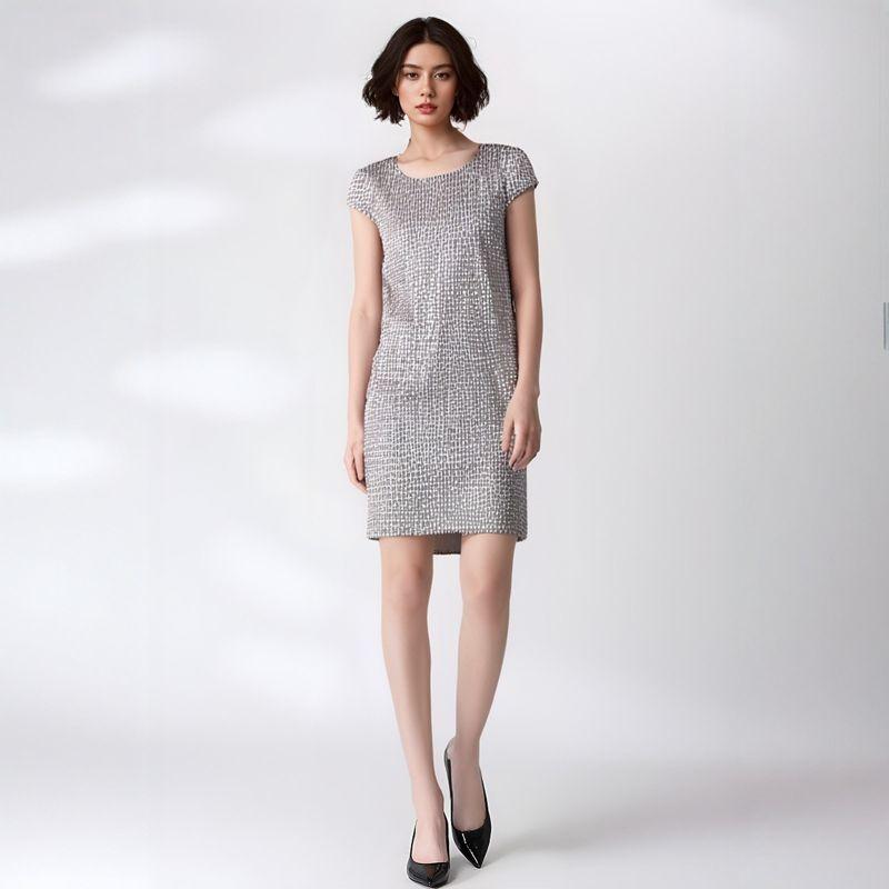 Special Offer Dress Women s round Neck Sleeve Home Wear Black and White Printed Short Skirt Gray S-code free size
Special Offer Dress Women s round Neck Sleeve Home Wear Black and White Printed Short Skirt Gray S-code free size