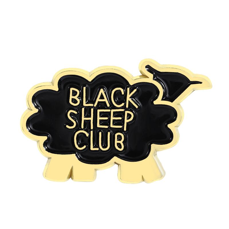 Black Sheep Club Enamel Pin Wildlife Mystery Agency Funny Sarcastic Metal Brooch Lapel Backpack Badge Jewelry Gifts For Friends
Black Sheep Club Enamel Pin Wildlife Mystery Agency Funny Sarcastic Metal Brooch Lapel Backpack Badge Jewelry Gifts For Friends