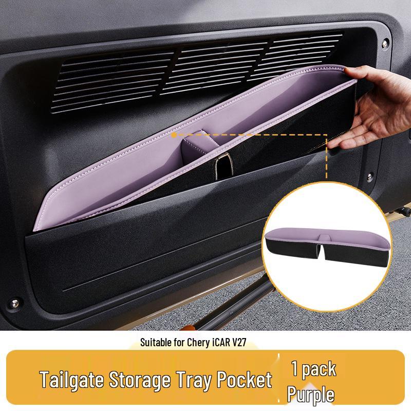 Chery iCAR V27 Tailgate/Trunk Anti-scratch Storage Pad & Door Slot Pouch
Chery iCAR V27 Tailgate/Trunk Anti-scratch Storage Pad & Door Slot Pouch