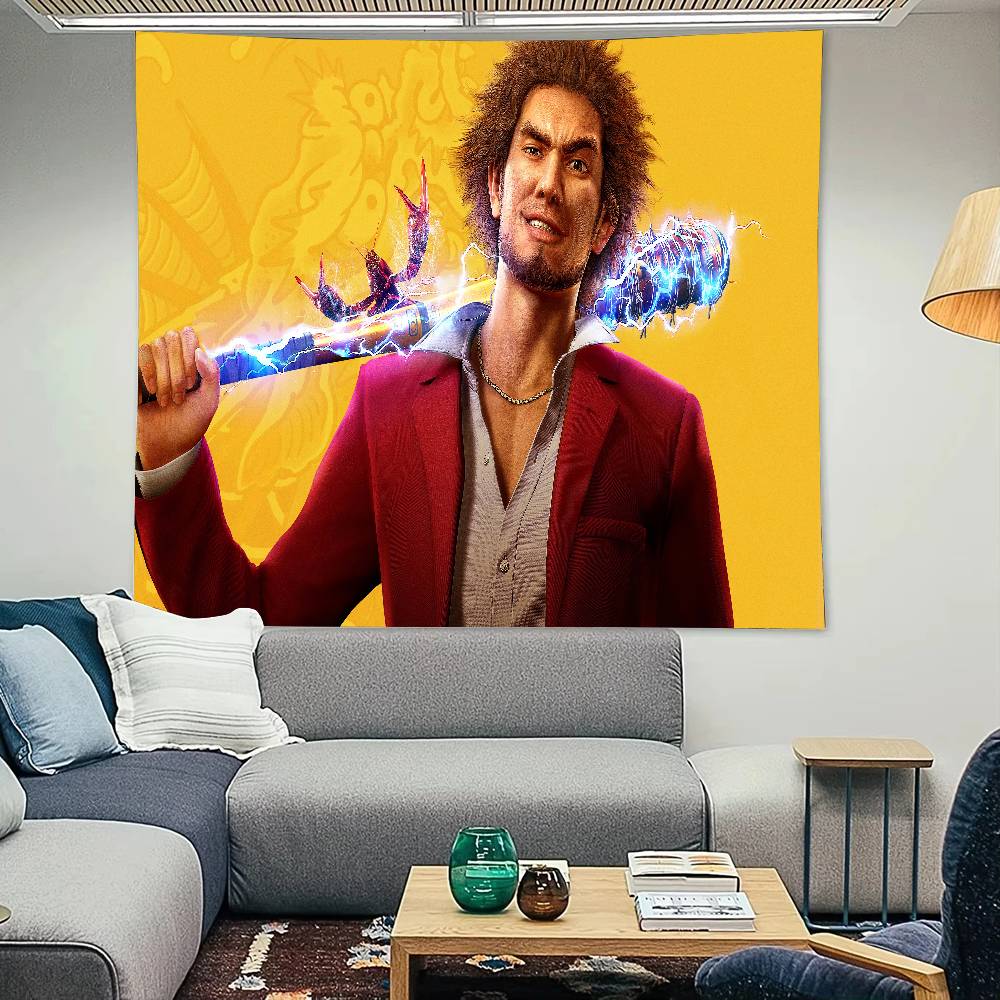 Yakuza Like A Dragon Game Tapestry Decoration Bedroom Dormitory Background Cloth Holiday Home Party Living Room Club Cloth 74x94cm(29x37in)
Yakuza Like A Dragon Game Tapestry Decoration Bedroom Dormitory Background Cloth Holiday Home Party Living Room Club Cloth 74x94cm(29x37in)