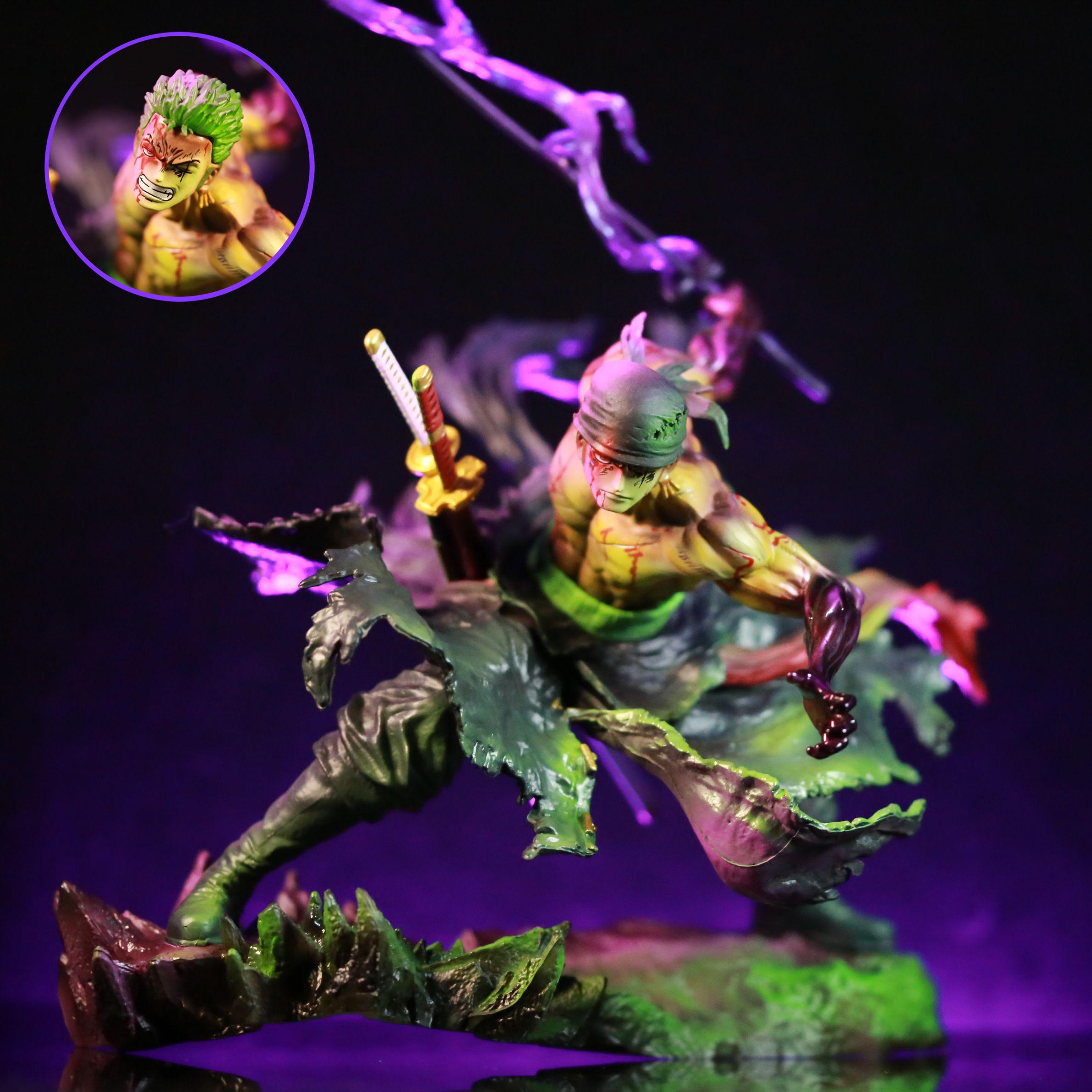 One Piece Iu Rest Series One Blade Flow Roronoa Zoro Anime Figure Double Headed Carving Model Ornament Model Playthings Present Designed For Male
One Piece Iu Rest Series One Blade Flow Roronoa Zoro Anime Figure Double Headed Carving Model Ornament Model Playthings Present Designed For Male