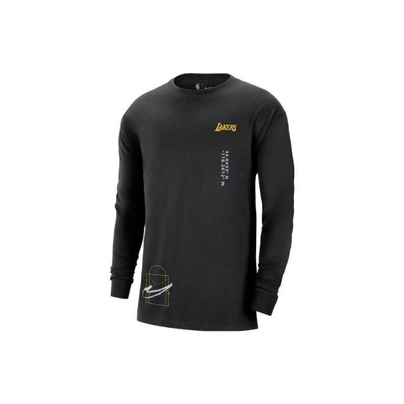 Футболка мужская с длинным рукавом Nike Nba Courtside Los Angeles Lakers Letter Print свободного кроя с круглым вырезом в стиле американец в винтажном стиле, черная DR6346-010 S
Футболка мужская с длинным рукавом Nike Nba Courtside Los Angeles Lakers Letter Print свободного кроя с круглым вырезом в стиле американец в винтажном стиле, черная DR6346-010 S