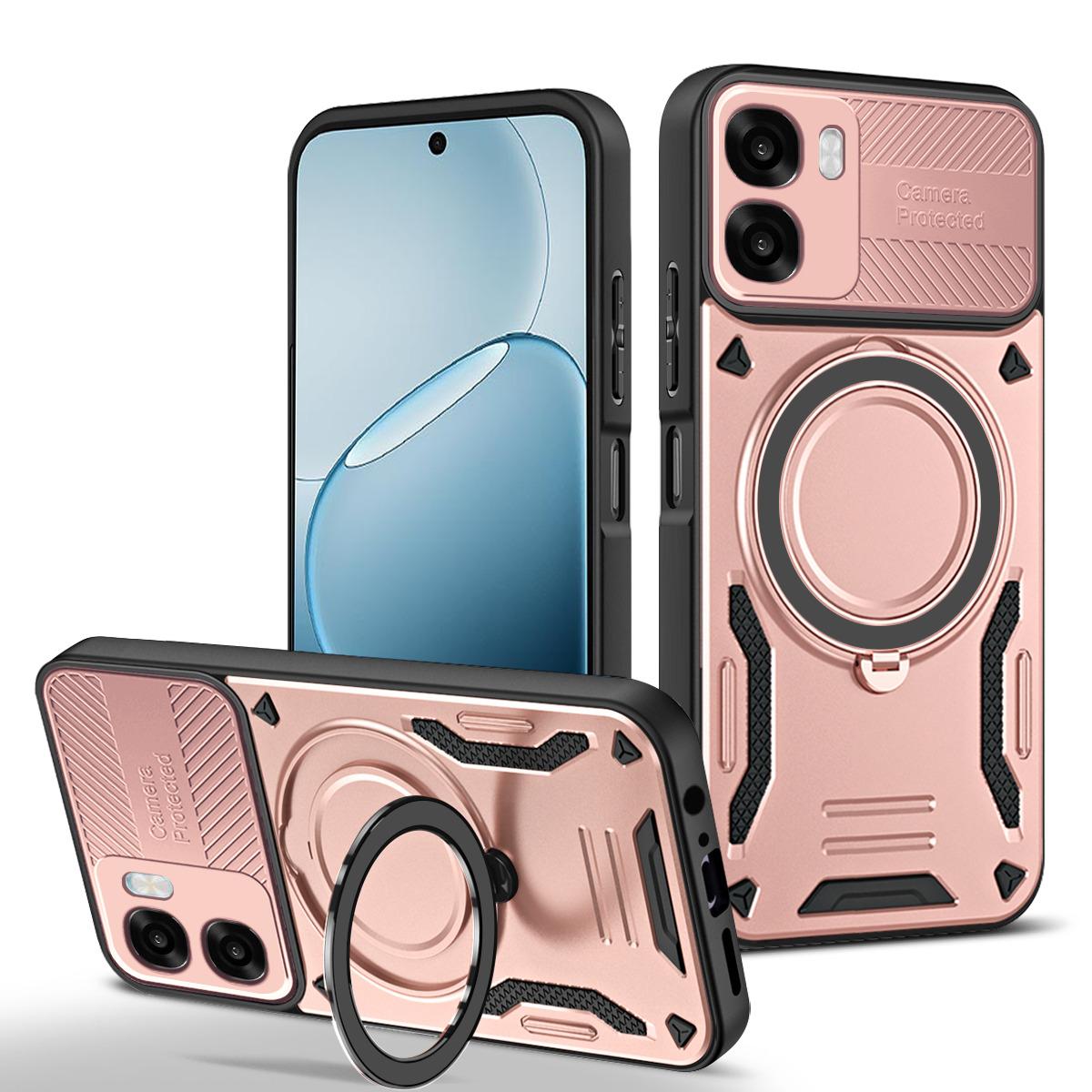 Магнітний чохол для Oppo A6x 5G / A6x 4G Ударостійкий TPU + PC Задня кришка телефону з підставкою
Магнітний чохол для Oppo A6x 5G / A6x 4G Ударостійкий TPU + PC Задня кришка телефону з підставкою