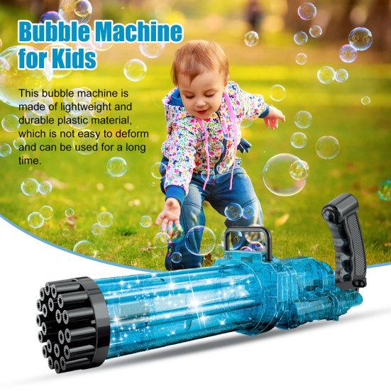 21-Hole Bubble Blower Toy Automatic Bubble Machine with Music & Lights Romantic Atmosphere Bubble Maker for Kids Outdoor Birthday Party Favors синій
21-Hole Bubble Blower Toy Automatic Bubble Machine with Music & Lights Romantic Atmosphere Bubble Maker for Kids Outdoor Birthday Party Favors синій