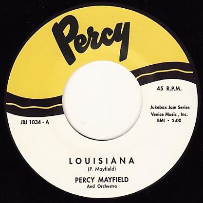 7inch Record PERCY MAYFIELD & ORCHESTRA / PERCY - Louisiana / Hit The Road Jack JBJ1034 Percy 2012 UK Soul/Funk Used
7inch Record PERCY MAYFIELD & ORCHESTRA / PERCY - Louisiana / Hit The Road Jack JBJ1034 Percy 2012 UK Soul/Funk Used