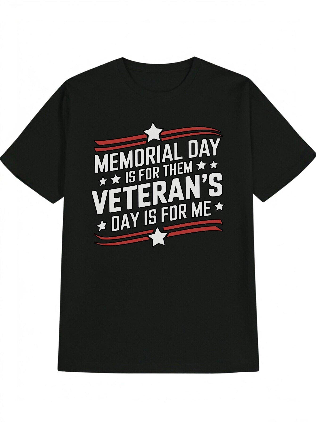 Casual Crew Neck T-shirt - Patriotic Veterans Day Print XXXXL
Casual Crew Neck T-shirt - Patriotic Veterans Day Print XXXXL