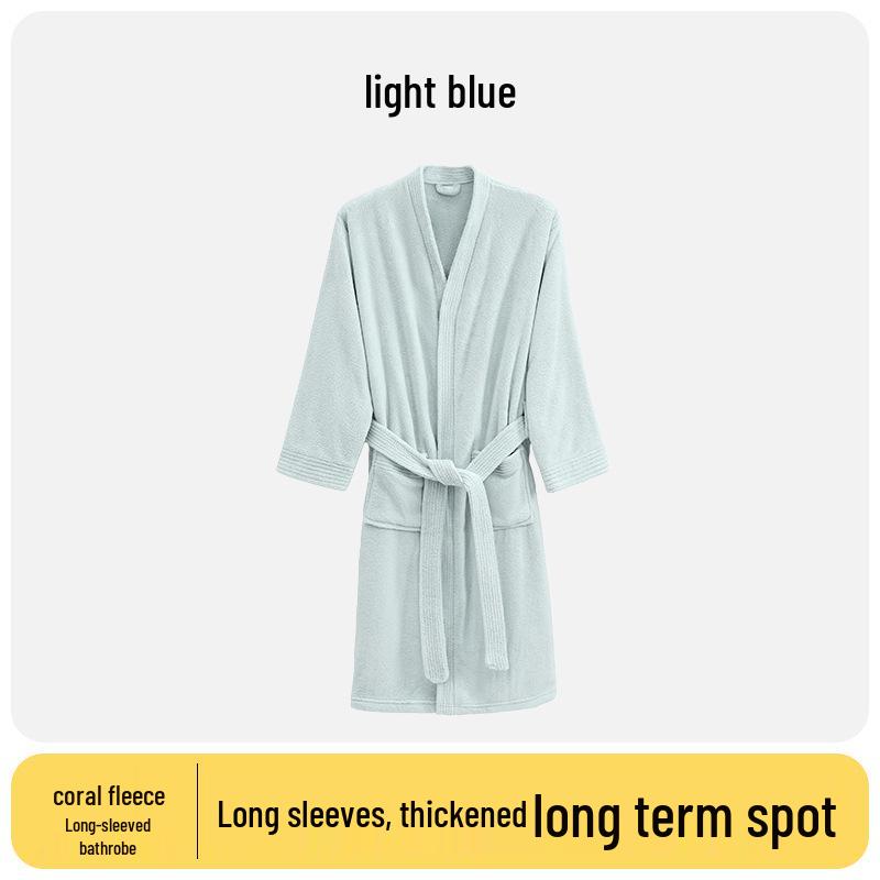 Women s Antibacterial Quick-Dry Velvet Bathrobe - Water-Absorbent, Long-Sleeved, Thick for Autumn/Winter 10A Pajamas L (75-150 kg) Bag
Women s Antibacterial Quick-Dry Velvet Bathrobe - Water-Absorbent, Long-Sleeved, Thick for Autumn/Winter 10A Pajamas L (75-150 kg) Bag