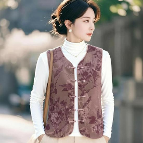 Spring 2026 Women s Chinese National Style Jacquard Vest - Age-Reducing Fashionable Outerwear 4XL рожевий
Spring 2026 Women s Chinese National Style Jacquard Vest - Age-Reducing Fashionable Outerwear 4XL рожевий
