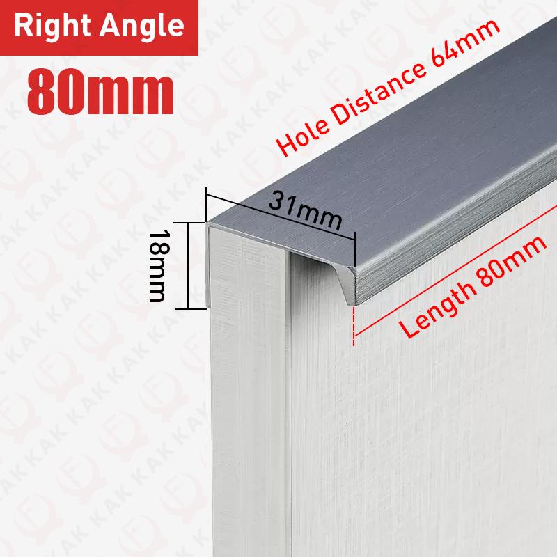 KAK Pearl Gray Hidden Cabinet Handles Kitchen Cupboard Door Pulls Long Furniture Handles Drawer Knobs Aluminum Alloy Hardware
KAK Pearl Gray Hidden Cabinet Handles Kitchen Cupboard Door Pulls Long Furniture Handles Drawer Knobs Aluminum Alloy Hardware
