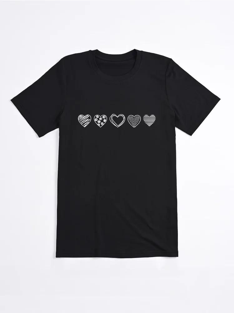 Minimalist Heart Printed TShirt Womens Round Neck Top Comfortable Casual Short Sleeve Top Harajuku Tshirt Tops Streetwear S
Minimalist Heart Printed TShirt Womens Round Neck Top Comfortable Casual Short Sleeve Top Harajuku Tshirt Tops Streetwear S