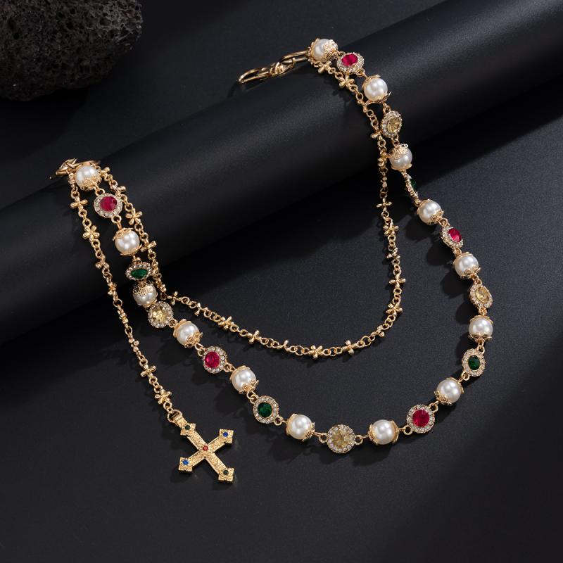 Men s Punk Cross Pendant Keychain Pants Chain; Rock Gothic Imitation Pearl Waist Belt Accessory золотой
Men s Punk Cross Pendant Keychain Pants Chain; Rock Gothic Imitation Pearl Waist Belt Accessory золотой
