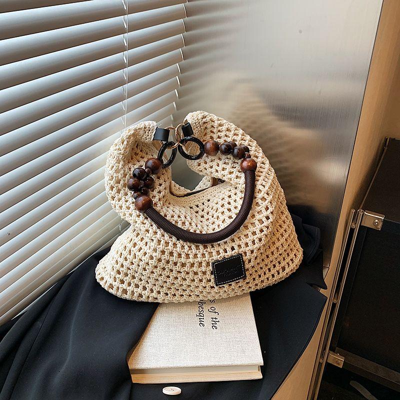 Летний морской отпуск Пляжная сумка Женская 2025 Новое поступление Большая вместимость Плетение Ажурная соломенная сумка Сумка-тоут через плечо Small size Black
Летний морской отпуск Пляжная сумка Женская 2025 Новое поступление Большая вместимость Плетение Ажурная соломенная сумка Сумка-тоут через плечо Small size Black