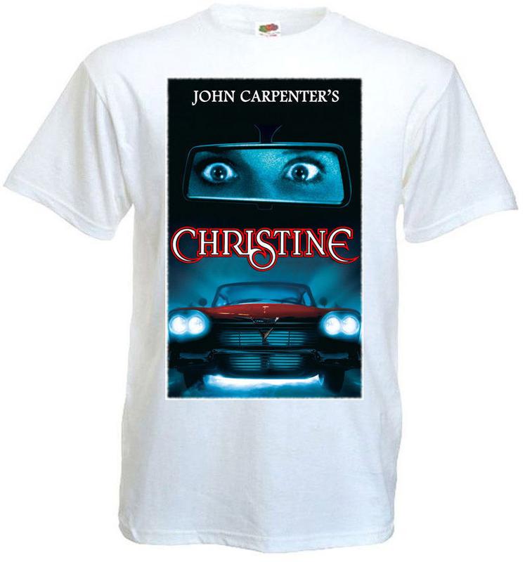 Christine v1 Unisex T-Shirt white movie poster L
Christine v1 Unisex T-Shirt white movie poster L