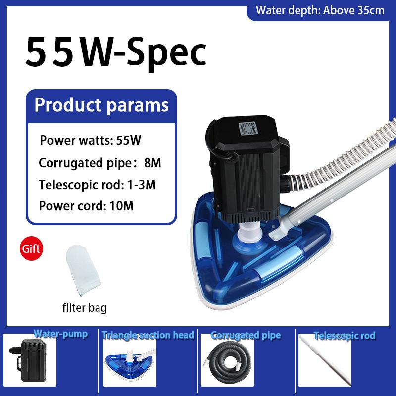 55 Вт Всасывающий насос для вакуумной очистки бассейна Вакуумный очиститель для бассейна Водный пылесос Машина для всасывания для очистки рыбного пруда Инструмент для очистки бассейна 55W-Spec
55 Вт Всасывающий насос для вакуумной очистки бассейна Вакуумный очиститель для бассейна Водный пылесос Машина для всасывания для очистки рыбного пруда Инструмент для очистки бассейна 55W-Spec