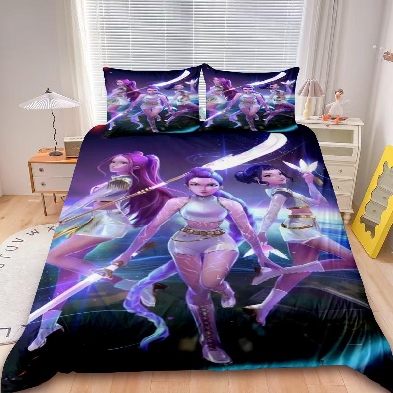 Saja Boys 3pcs Duvet Cover Set K-pop D-Demon H-Hunters Bedding Set Comforter Cover Teens Kids Gifts Bedroom Decor AU King 240x210cm
Saja Boys 3pcs Duvet Cover Set K-pop D-Demon H-Hunters Bedding Set Comforter Cover Teens Kids Gifts Bedroom Decor AU King 240x210cm
