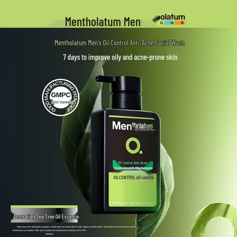 Mentholatum Men s Oil Control Anti-Acne Cleanser
Mentholatum Men s Oil Control Anti-Acne Cleanser