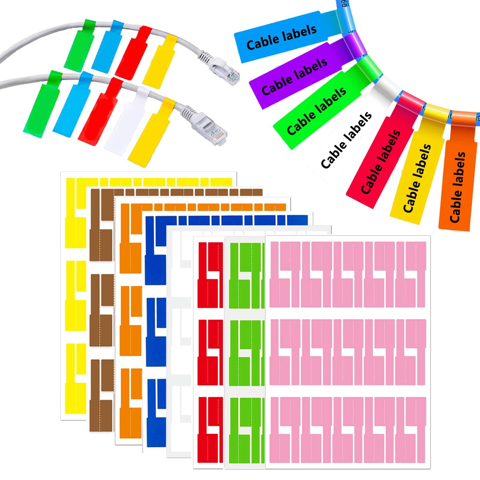 240 Pcs Cable Labels Tags for Cable Management Colorful Waterproof Cord Labels Tags for Wire Labels Self Adhesive Tear Resistant
240 Pcs Cable Labels Tags for Cable Management Colorful Waterproof Cord Labels Tags for Wire Labels Self Adhesive Tear Resistant