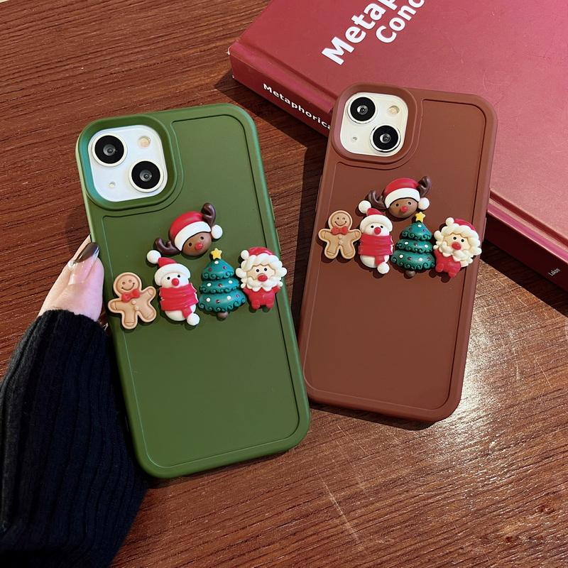 3D Рождественские элементы Чехол для телефона Santa Elk для iphone 13 14 11 12 Pro Милые новогодние подарки Силиконовый мягкий чехол для оболочки
3D Рождественские элементы Чехол для телефона Santa Elk для iphone 13 14 11 12 Pro Милые новогодние подарки Силиконовый мягкий чехол для оболочки