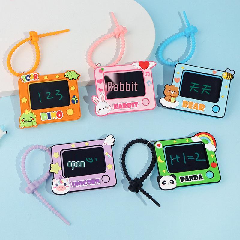 Creative Cartoon Figurine Keychain: Graffiti Drawing Board & Cute Backpack Pendant Gift PVC
Creative Cartoon Figurine Keychain: Graffiti Drawing Board & Cute Backpack Pendant Gift PVC