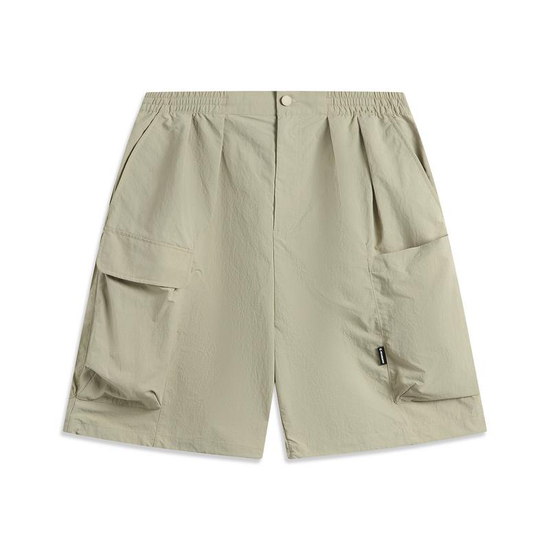 Li Ning CF Comfort Simple Versatile Loose Zipper Solid Color Five-Point Casual Shorts Women shorts Dark-Green AKSV572-2 XS
Li Ning CF Comfort Simple Versatile Loose Zipper Solid Color Five-Point Casual Shorts Women shorts Dark-Green AKSV572-2 XS