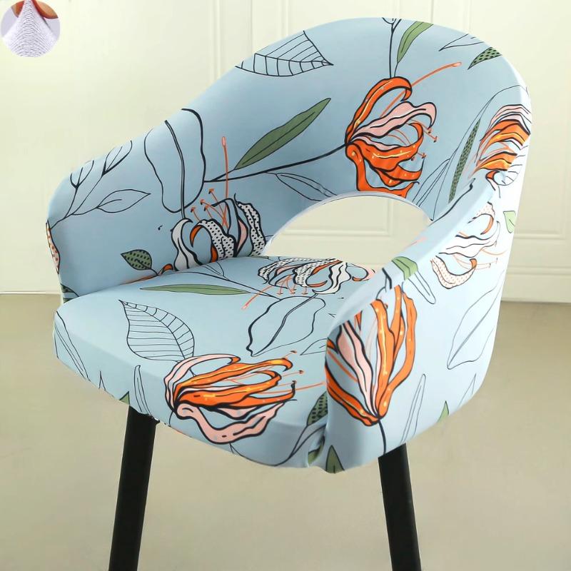 Universal Curved Chair Cover Hollow Back Jacquard Arc Armchair Covers Dining Chair Covers Home Spandex Elastic Dustproof Cover
Universal Curved Chair Cover Hollow Back Jacquard Arc Armchair Covers Dining Chair Covers Home Spandex Elastic Dustproof Cover