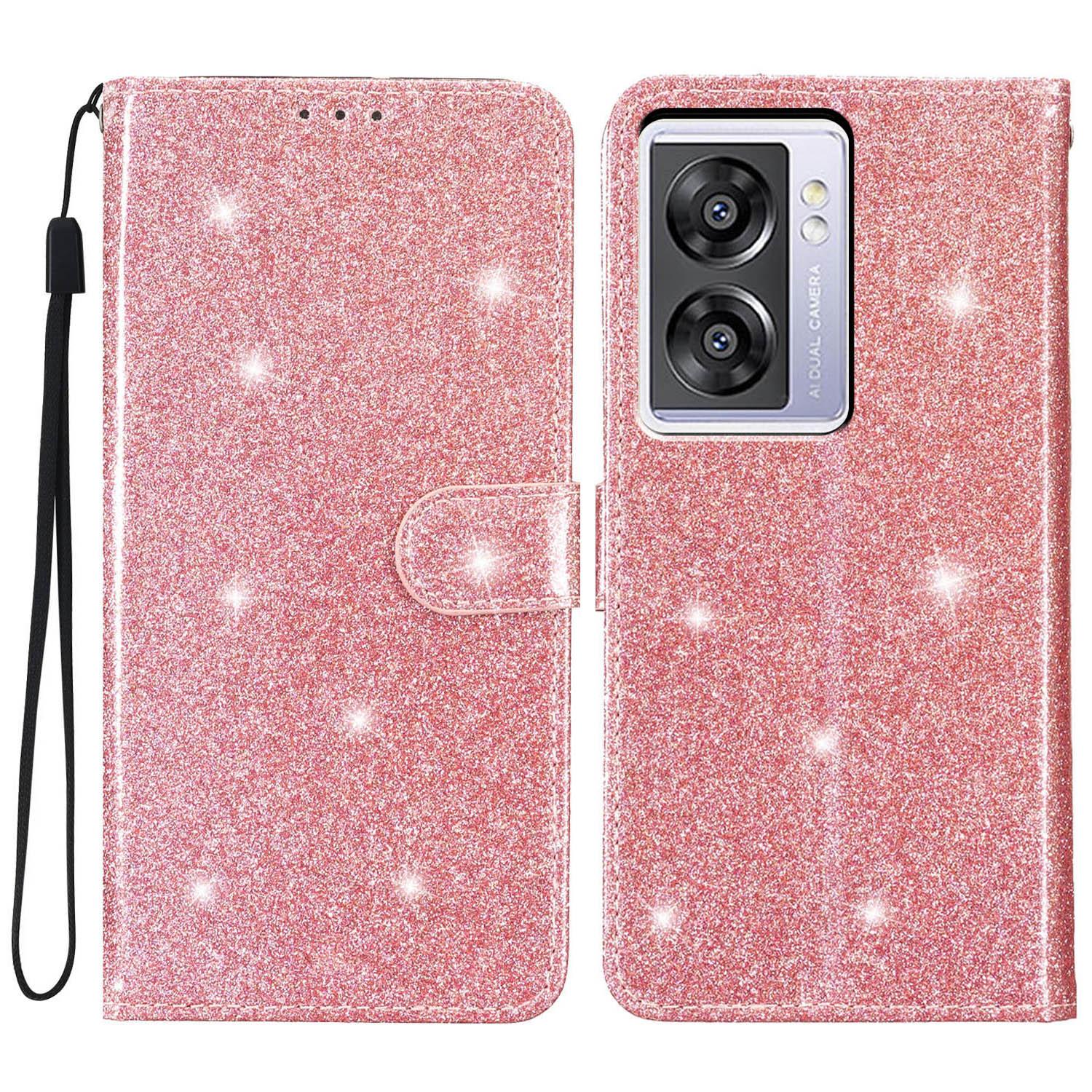 Для Oppo A57 (2022) 5G/A77 5G Чохол-гаманець з підставкою Блискуча PU шкіра+ТПУ Чохол для телефону Rose Gold
Для Oppo A57 (2022) 5G/A77 5G Чохол-гаманець з підставкою Блискуча PU шкіра+ТПУ Чохол для телефону Rose Gold