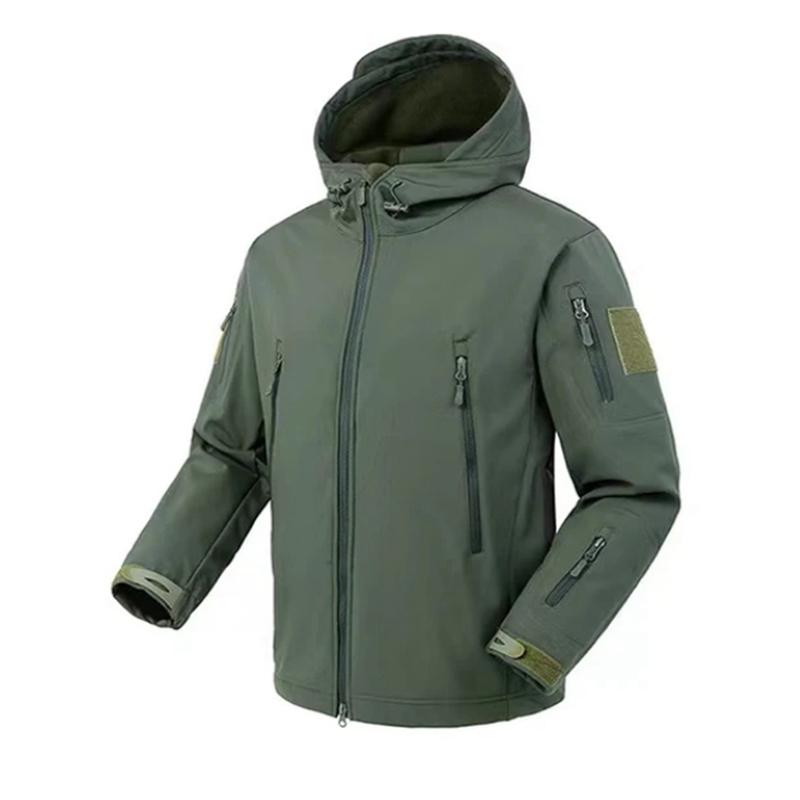 Мужские зимние тактические водонепроницаемые куртки SoftShell, мужское пальто с капюшоном, боевые брюки для рыбалки, пешего туризма, кемпинга, скалолазания, катания на лыжах M армия зеленый
Мужские зимние тактические водонепроницаемые куртки SoftShell, мужское пальто с капюшоном, боевые брюки для рыбалки, пешего туризма, кемпинга, скалолазания, катания на лыжах M армия зеленый