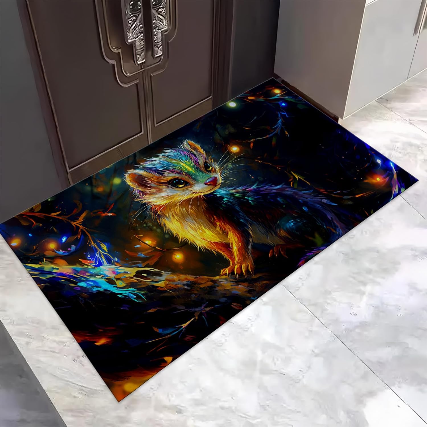 Stained Glass Cardinal Doormat Rug for Entryway, 17x29.5 Inch, Red Bird Indoor Door Mat Gifts, Non-Slip Absorbent Floor Mat for 50x80cm
Stained Glass Cardinal Doormat Rug for Entryway, 17x29.5 Inch, Red Bird Indoor Door Mat Gifts, Non-Slip Absorbent Floor Mat for 50x80cm