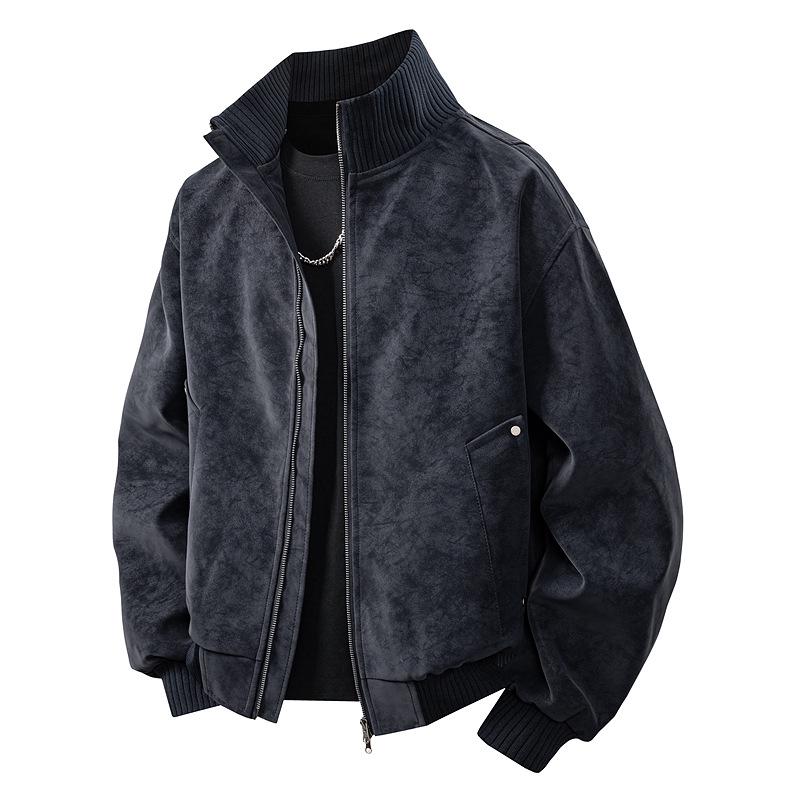 Men s Retro PU Leather Jacket with Stand Collar - Trendy, Versatile, Loose Fit for Spring and Autumn with Plus Velvet Casual Design. 5XL
Men s Retro PU Leather Jacket with Stand Collar - Trendy, Versatile, Loose Fit for Spring and Autumn with Plus Velvet Casual Design. 5XL