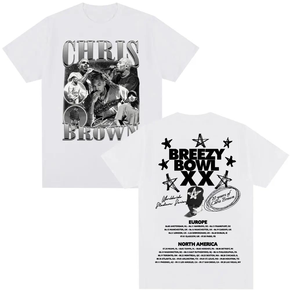 Hot Vintage Chris Brown Breezy Bowl XX Tour Streetwear Hip Hop Men Women T-Shirt Loose Casual Oversized Top Cotton Harajuku Fashion Summer New Tee XXXL темно-синього кольору
Hot Vintage Chris Brown Breezy Bowl XX Tour Streetwear Hip Hop Men Women T-Shirt Loose Casual Oversized Top Cotton Harajuku Fashion Summer New Tee XXXL темно-синього кольору